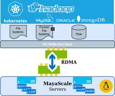 MayaScale NVMe Fabric overview